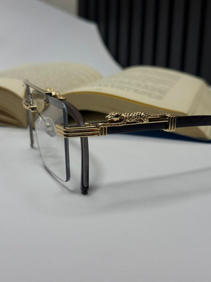 Solar Cheetah Glasses Square Shape