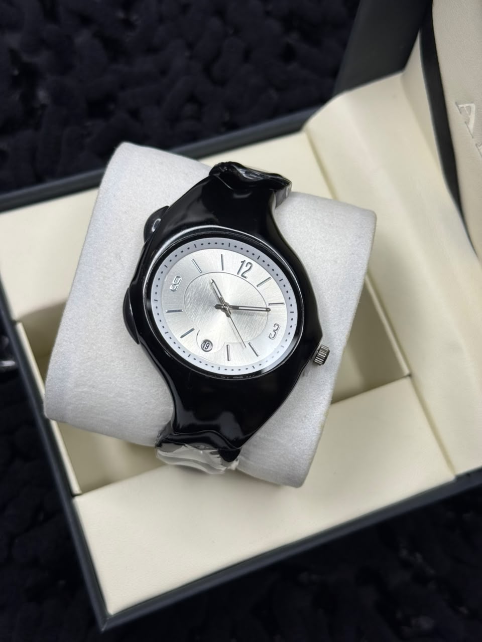 Sculptural Wavy Men's Watch