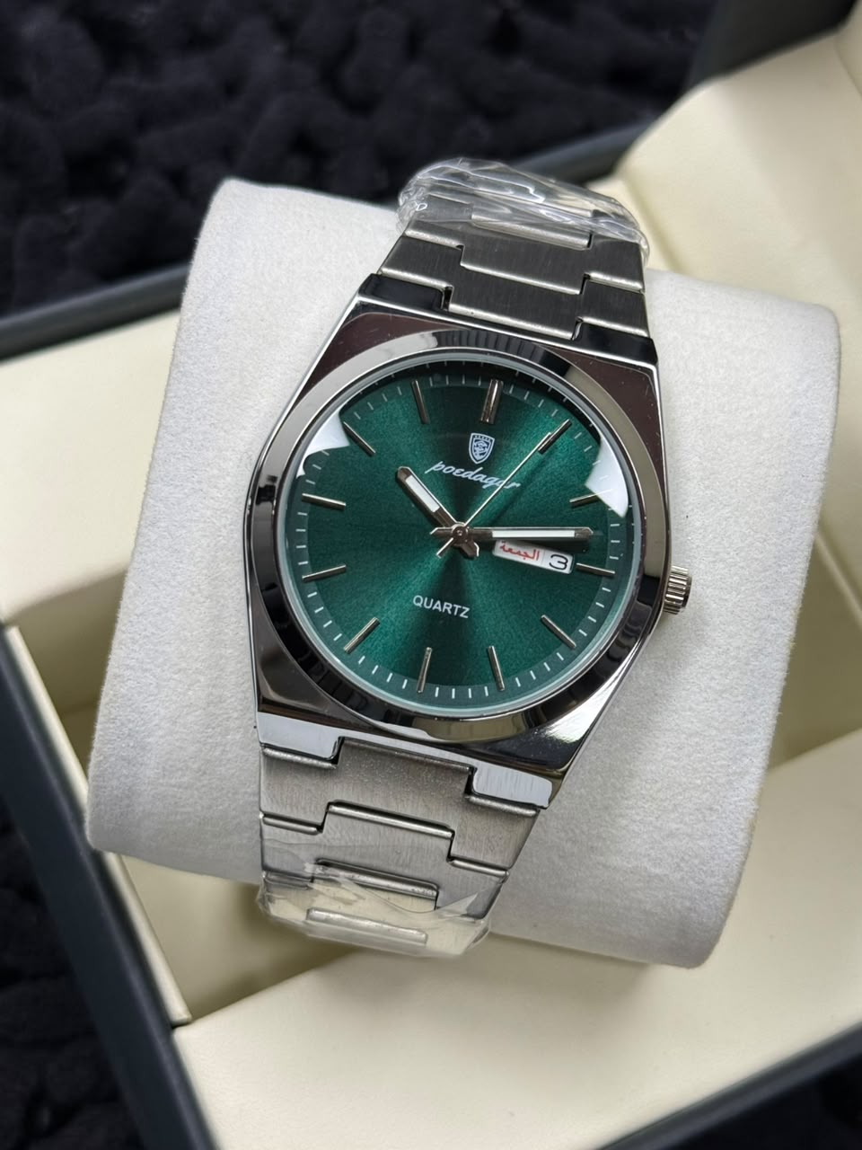 Poedegar Men's Stainless Steel Watch