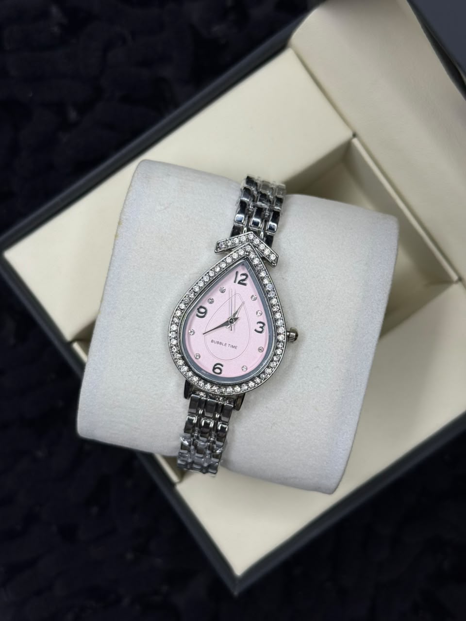 Bubble Time Teardrop Shape Ladies Watch