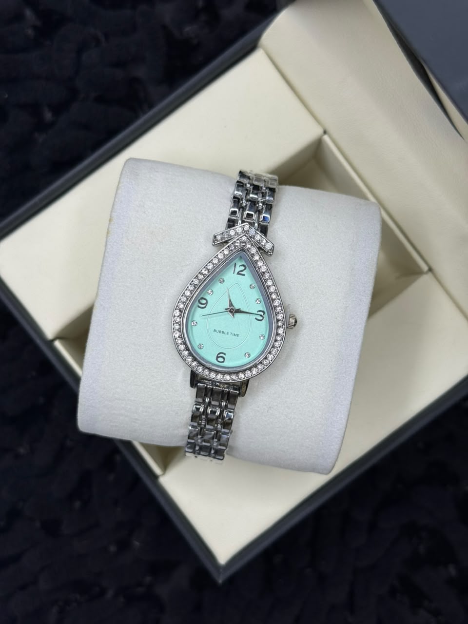 Bubble Time Teardrop Shape Ladies Watch