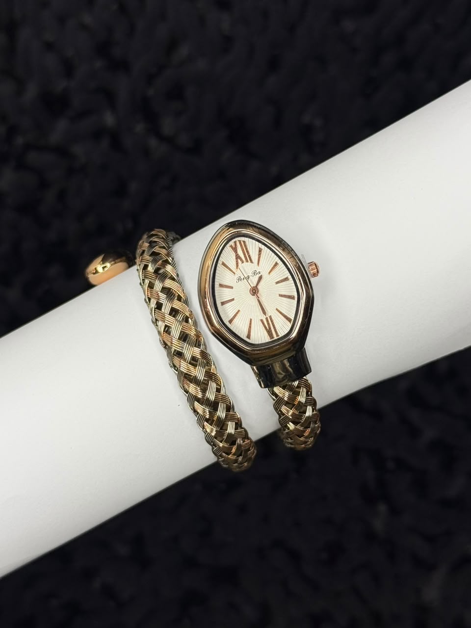 Snaked Shaped Ladies Watch