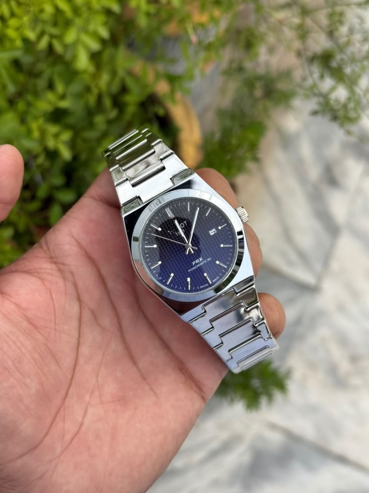 TST Semi Auto Stainless Steel Watch