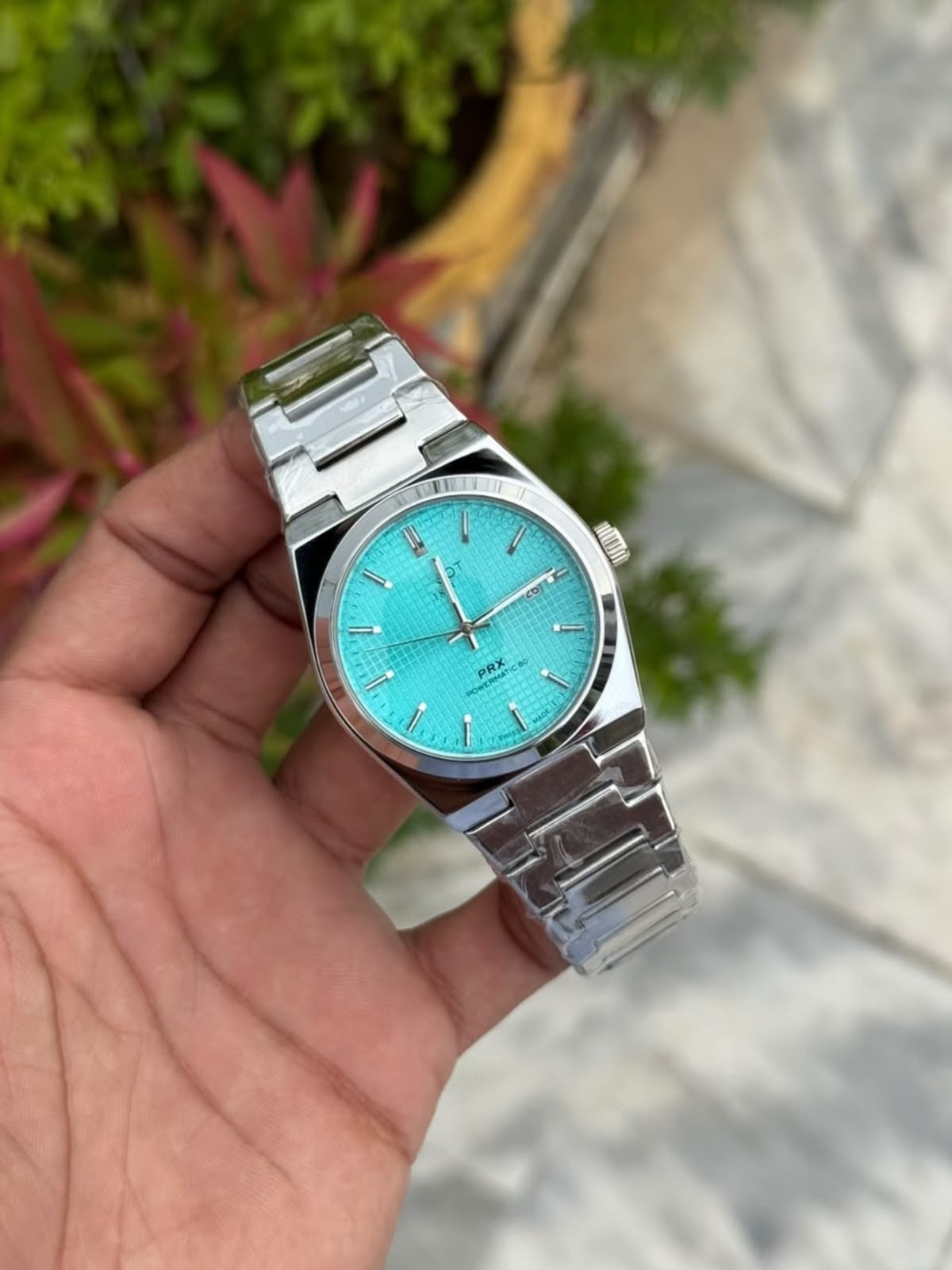 TST Semi Auto Stainless Steel Watch