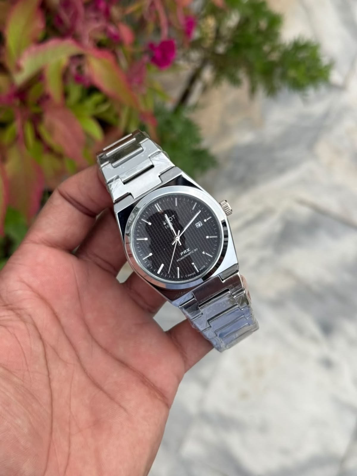 TST Semi Auto Stainless Steel Watch