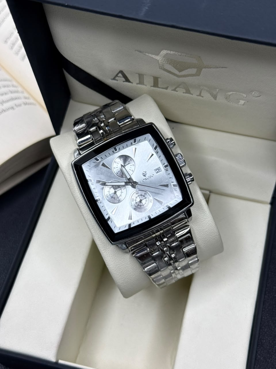 Longo Square Chrono Working Men's Watch