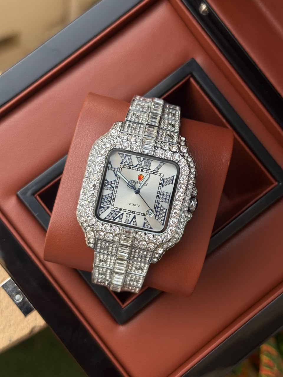 Lookworld Iced Out Stainless Steel Watch
