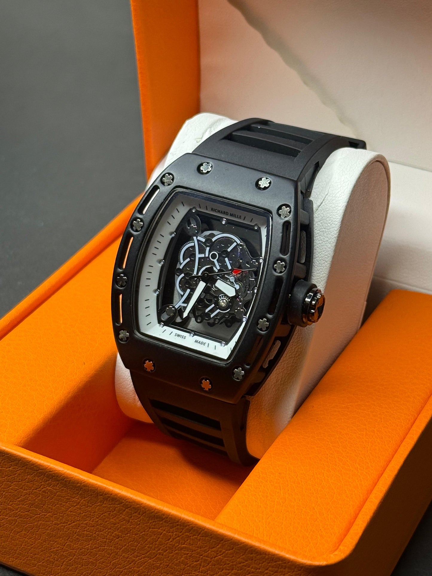 RM style= skeleton watch, heavy weight