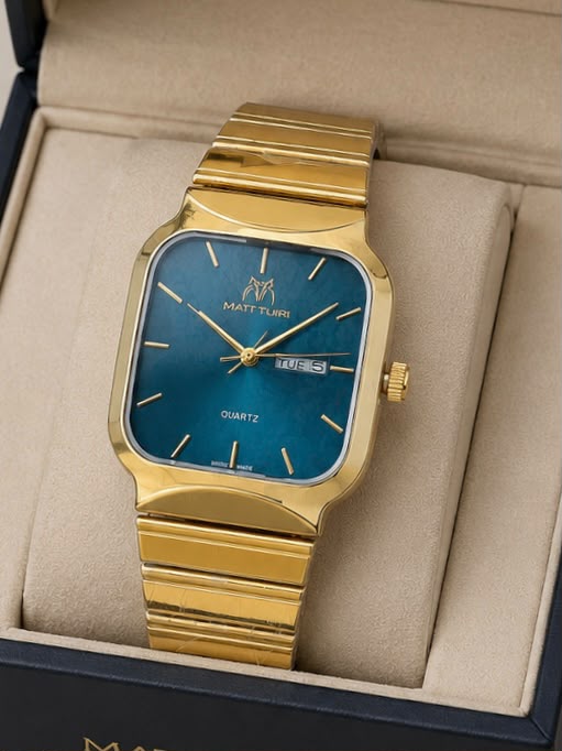 Matturi - Square Dial Shape Analogue Watch