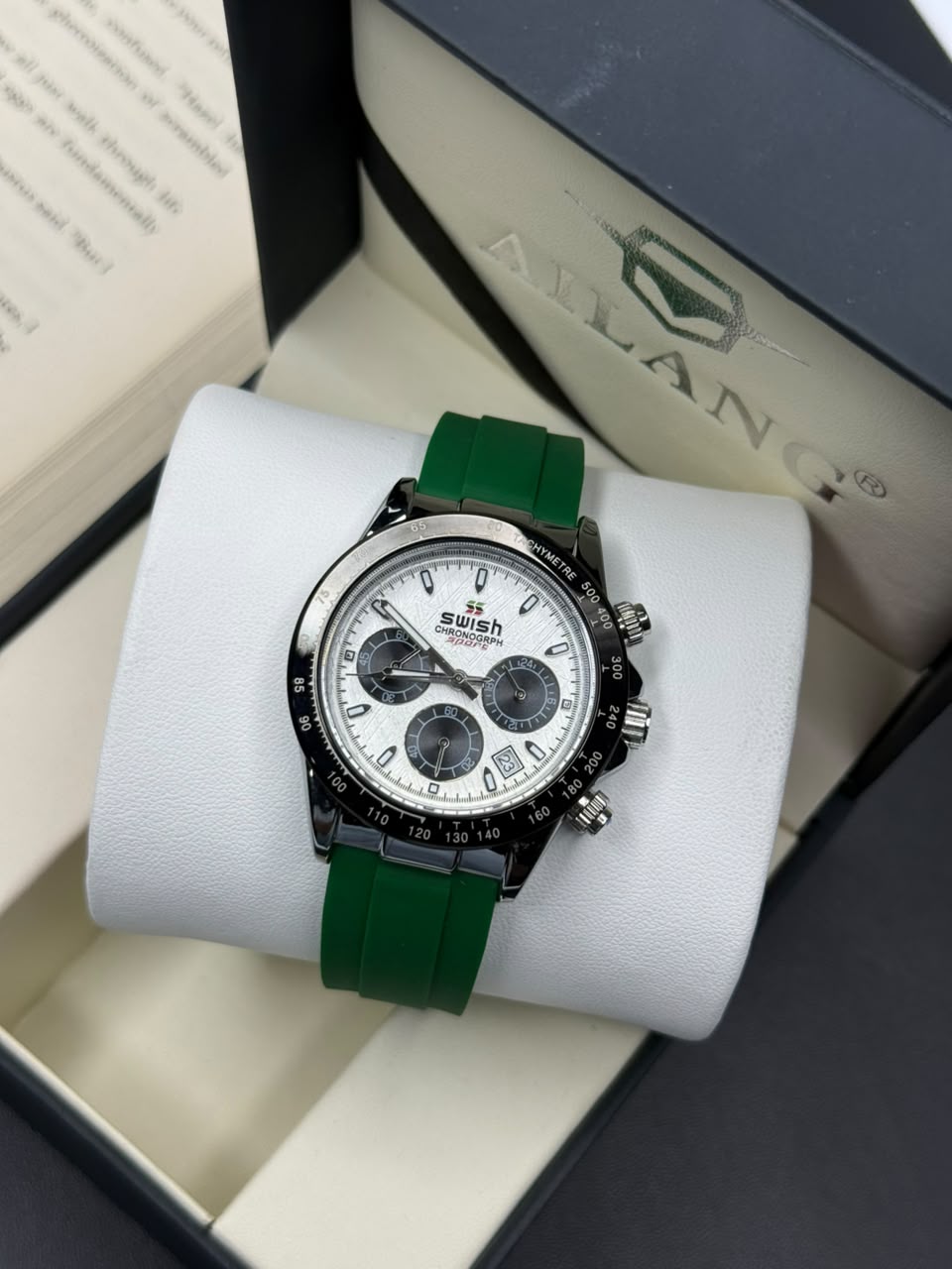 Swish Premium Metal Dial Chronograph Watch